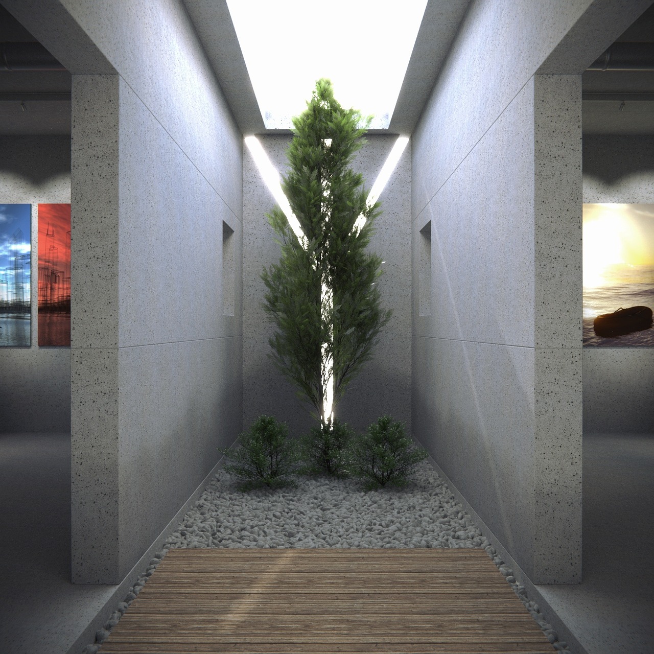 Beton w wystroju wnętrza – beton architektoniczny na ścianę: piękny salon.